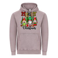 Vintage Zinc merry christmas gnomes Vintage Hoodie - CowGirlArtShop