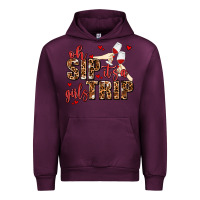 Mauve Wine oh sip its a girls trip Urban Hoodie - AdoDesignShop