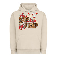 Pigment French Oak oh sip its a girls trip Urban Hoodie - AdoDesignShop