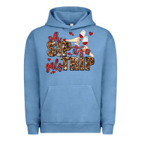 Pigment Pebble Blue oh sip its a girls trip Urban Hoodie - AdoDesignShop