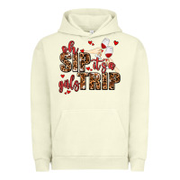 Pigment Pistachio oh sip its a girls trip Urban Hoodie - AdoDesignShop