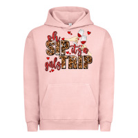 Pigment Salmon oh sip its a girls trip Urban Hoodie - AdoDesignShop