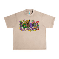 French Oak school bus driver mardi gras Urban Heavy Tee - CowGirlArtShop