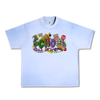 Grape Ice school bus driver mardi gras Urban Heavy Tee - CowGirlArtShop