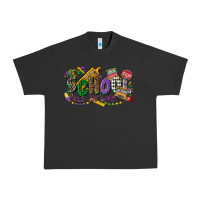 Pigment Black school bus driver mardi gras Urban Heavy Tee - CowGirlArtShop