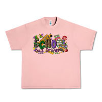 Salmon school bus driver mardi gras Urban Heavy Tee - CowGirlArtShop