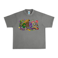 Tornado school bus driver mardi gras Urban Heavy Tee - CowGirlArtShop