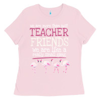 We Are More Than Just Teacher Friends We Are Like A Really Small Gang Ladies Tee | Teevron