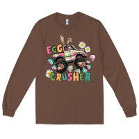 Chestnut Egg crusher monster truck Long Sleeve Tee - CowGirlArtShop
