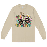 Mushroom Egg crusher monster truck Long Sleeve Tee - CowGirlArtShop