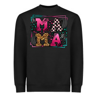 Black Racing leopard frame mama Mother's Day Heavyweight Sweatshirt - LillyAllenDesigns