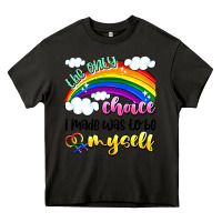 Asphalt the only choice i made was to be myself Heavy Core Tee - Artiststas