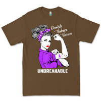 Cacao Domestic Violence Warrior Unbreakable Awareness Gift Premium Tee - minhPixels