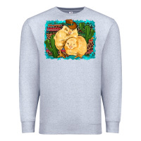 Heather Grey western cowboy chicks cactus coop animals  leopard serape turquoise Premium Sweatshirt - Artiststas
