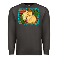 Smoke western cowboy chicks cactus coop animals  leopard serape turquoise Premium Sweatshirt - Artiststas