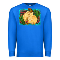True Royal western cowboy chicks cactus coop animals  leopard serape turquoise Premium Sweatshirt - Artiststas