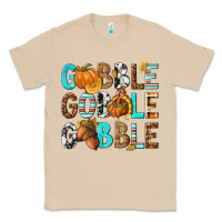 Mushroom Gobble Gobble Gobble with Turkey Classic Tee - texasbilliewilder