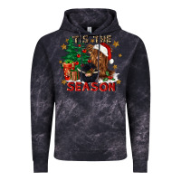 Cloud Black tis the season Vintage Hoodie - CowGirlArtShop