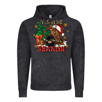 Vintage Black tis the season Vintage Hoodie - CowGirlArtShop