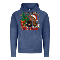 Vintage Denim tis the season Vintage Hoodie - CowGirlArtShop
