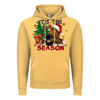 Vintage Mustard tis the season Vintage Hoodie - CowGirlArtShop