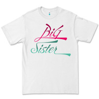 White Big Sister love Big Sis Gift ba Premium Tee - minhPixels