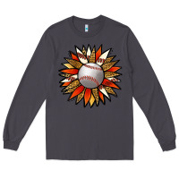 Smoke Baseball Sunflower Long Sleeve Tee - Jasminsmagicworld