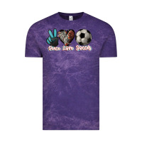Peace Love Soccer Vintage Tee | Teevron