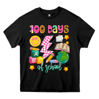 Black 100 days of school Heavy Core Tee - Artiststas