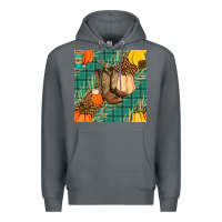 Rock fall boot seamless pattern Premium Hoodie - BundleAndBundleShop