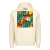 Sandshell fall boot seamless pattern Premium Hoodie - BundleAndBundleShop
