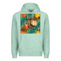 Seafoam fall boot seamless pattern Premium Hoodie - BundleAndBundleShop