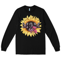 Black Mom life sunflower mother's day Long Sleeve Tee - HowdyJamesFarm
