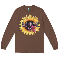 Chestnut Mom life sunflower mother's day Long Sleeve Tee - HowdyJamesFarm