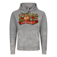 Cloud Rock love christmas reindeer Vintage Hoodie - CowGirlArtShop