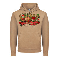 Vintage Coffee love christmas reindeer Vintage Hoodie - CowGirlArtShop