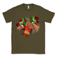 Army Green Latina Mexican Classic Tee - RanaPortraitStore