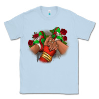 Dusty Blue Latina Mexican Classic Tee - RanaPortraitStore