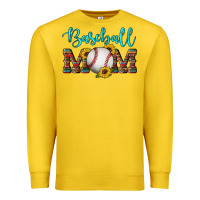 Lemon western leopard serape wooden sunflowers  turquoise glitter mom baseba Premium Sweatshirt - Artiststas
