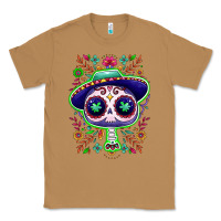 Toasted Coconut Mexican Day of dead sugar skull Classic Tee - NancyCooperArtShop