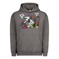 Pigment Tornado halloween cow and ghosts Urban Hoodie - AdoDesignShop