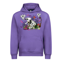 Tulip halloween cow and ghosts Urban Hoodie - AdoDesignShop