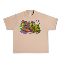 Burro mardi gras love nurse Urban Heavy Tee - CowGirlArtShop