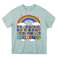 Arona it's a beautiful day to respect other people's pro Heavy Core Tee - Artiststas