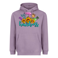 Lavender hairboss western sunflowers hairdresser Heavyweight Hoodie - Artiststas