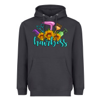 Smoke hairboss western sunflowers hairdresser Heavyweight Hoodie - Artiststas