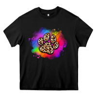 Black pride dog paw Heavy Core Tee - Artiststas