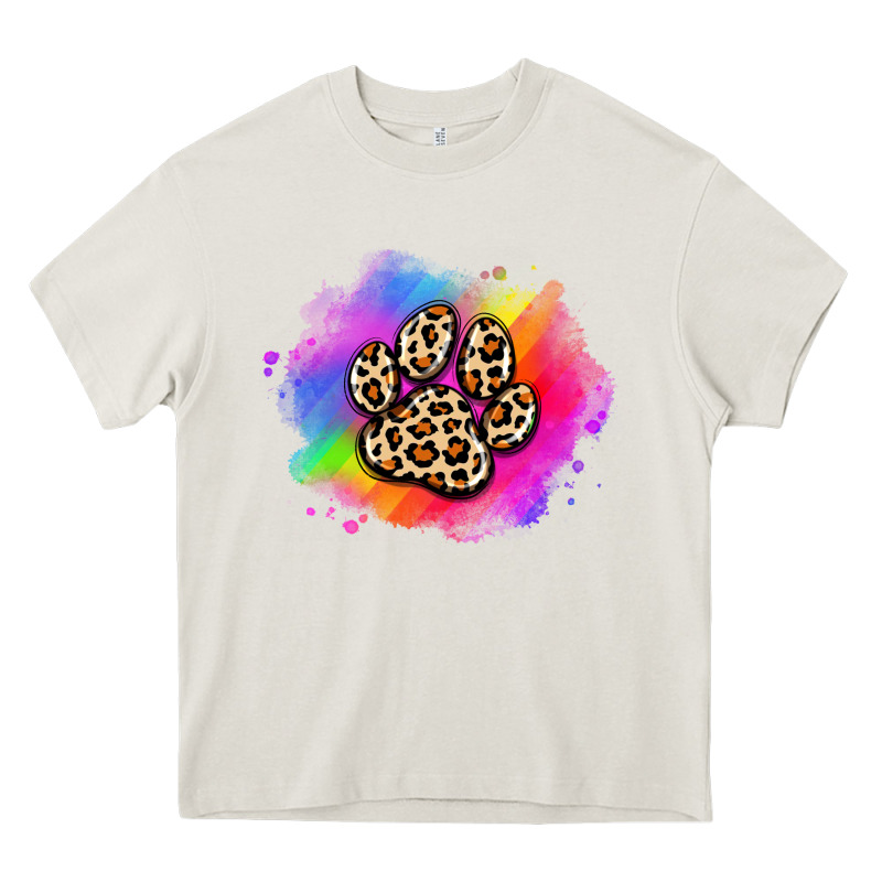 Pride Dog Paw Heavy Core Tee by Artiststas | Teevron