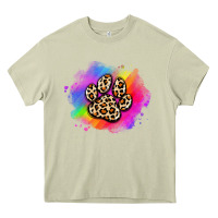 Mossy pride dog paw Heavy Core Tee - Artiststas