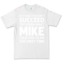 White mike gift name personalized birthday funny christmas joke Premium Tee - minhPixels